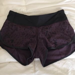 Lululemon running shorts